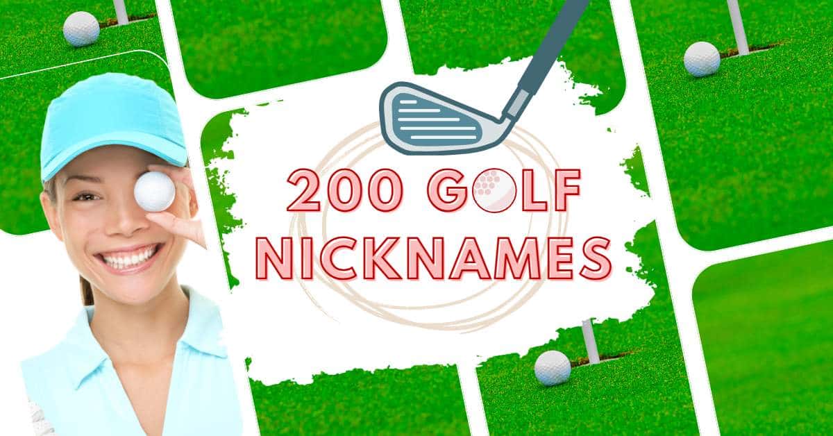 Golf Nicknames