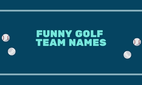 Funny Golfer Names
