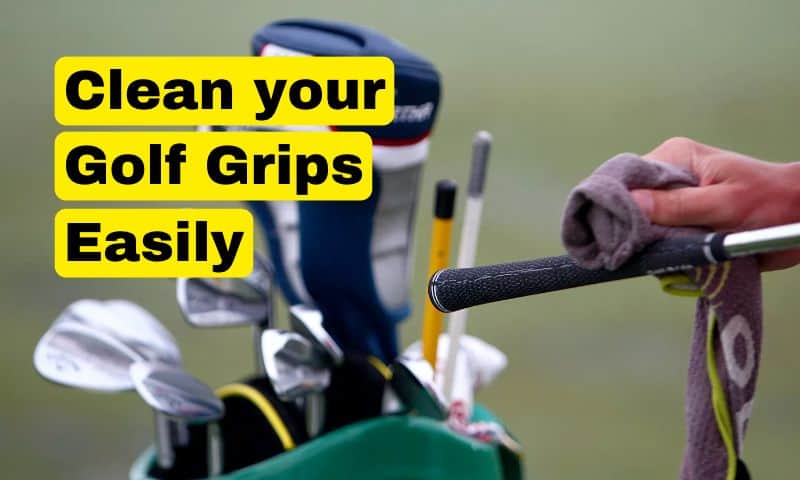 how to clean golf grips