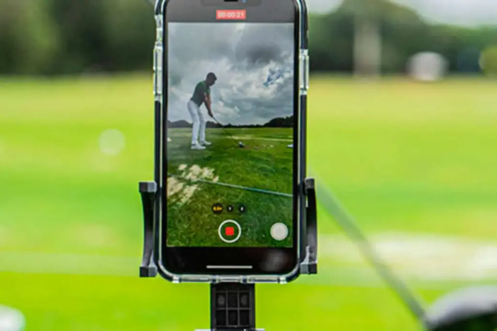 how to record your golf swing